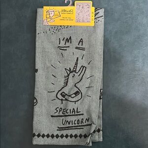 Blue Q Unicorn Woven Dish Towel